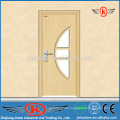 JK-P9222 Innenraum mdf pvc bündig Tür Teakholz Holz Tür Türen